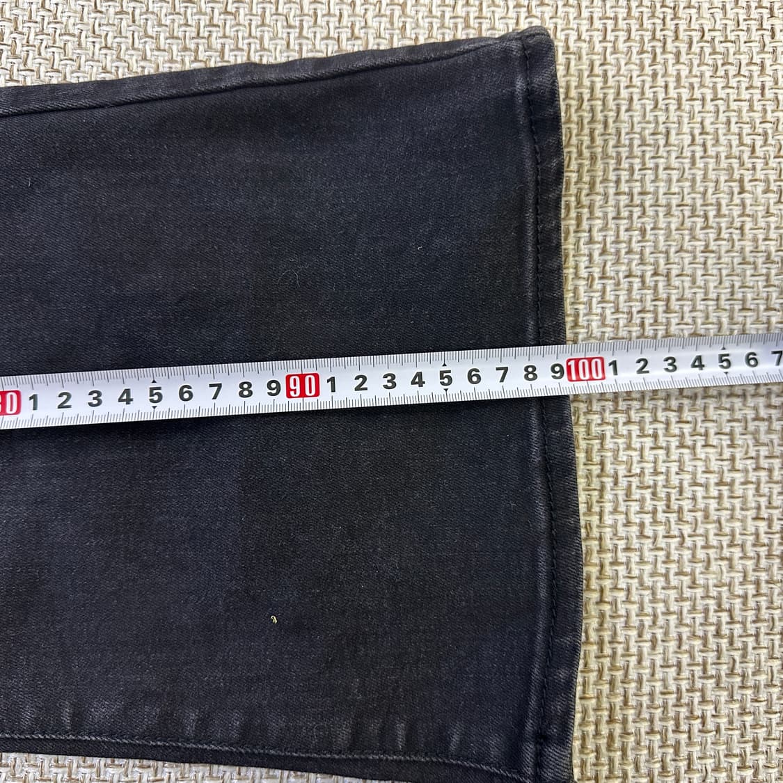 70 게스 블랙 진 부츠컷 팬츠 0401D 상품이미지9