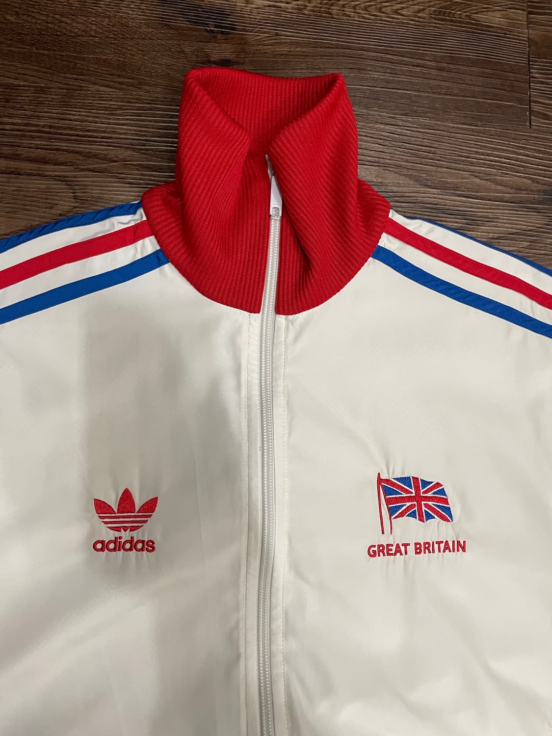 아디다스 신영국 그레이트 브리튼 설효림 트랙탑 바람막이 자켓 상품이미지2