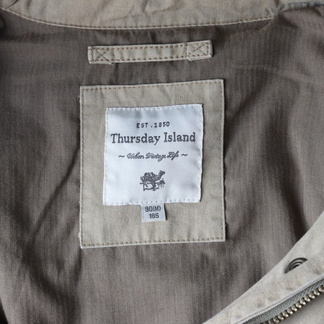 써스데이아일랜드 사파리 야상자켓 M 상품이미지6