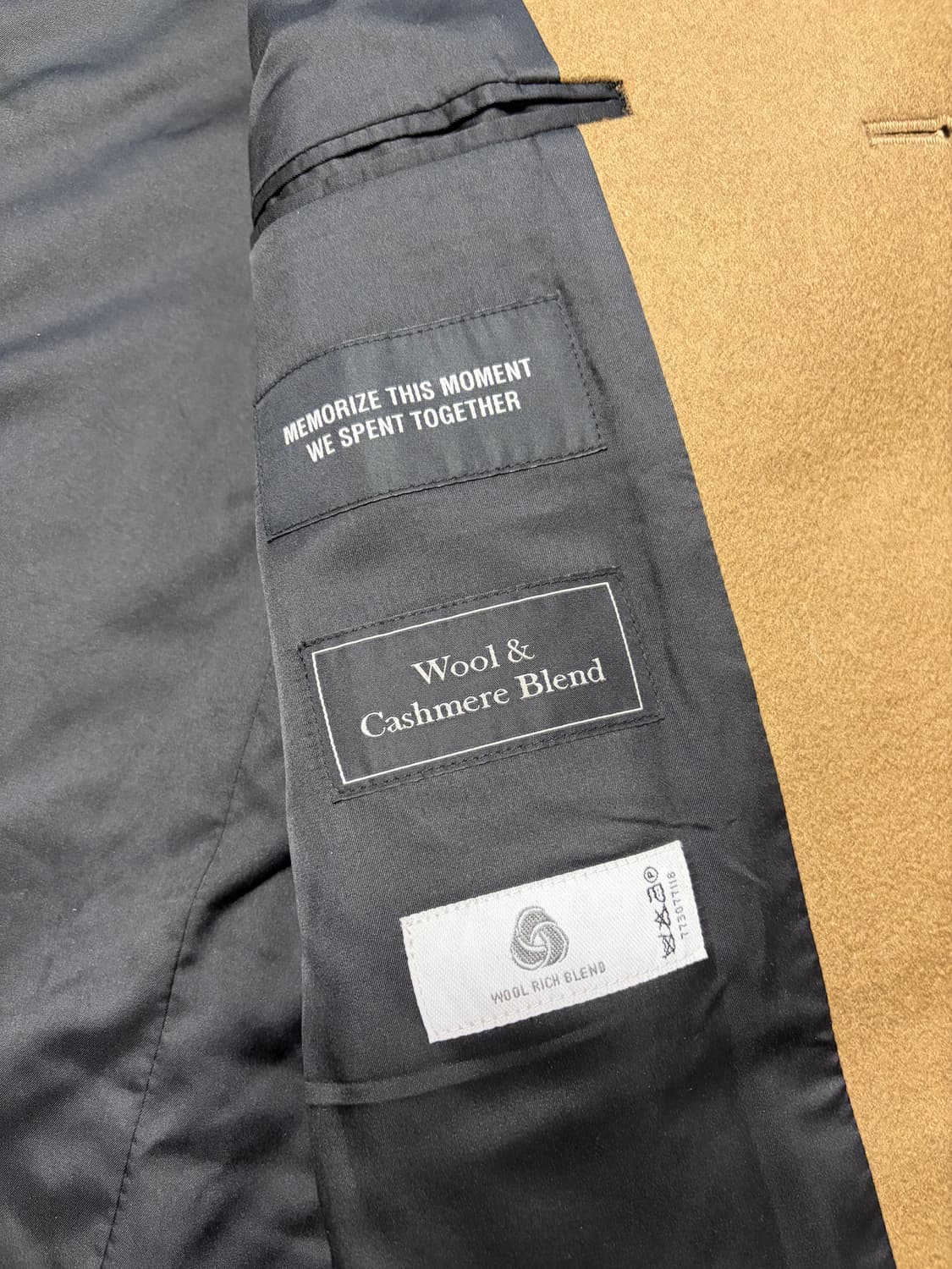 인사일런스 울 캐시미어 블렌드 코트 L사이즈 상품이미지3