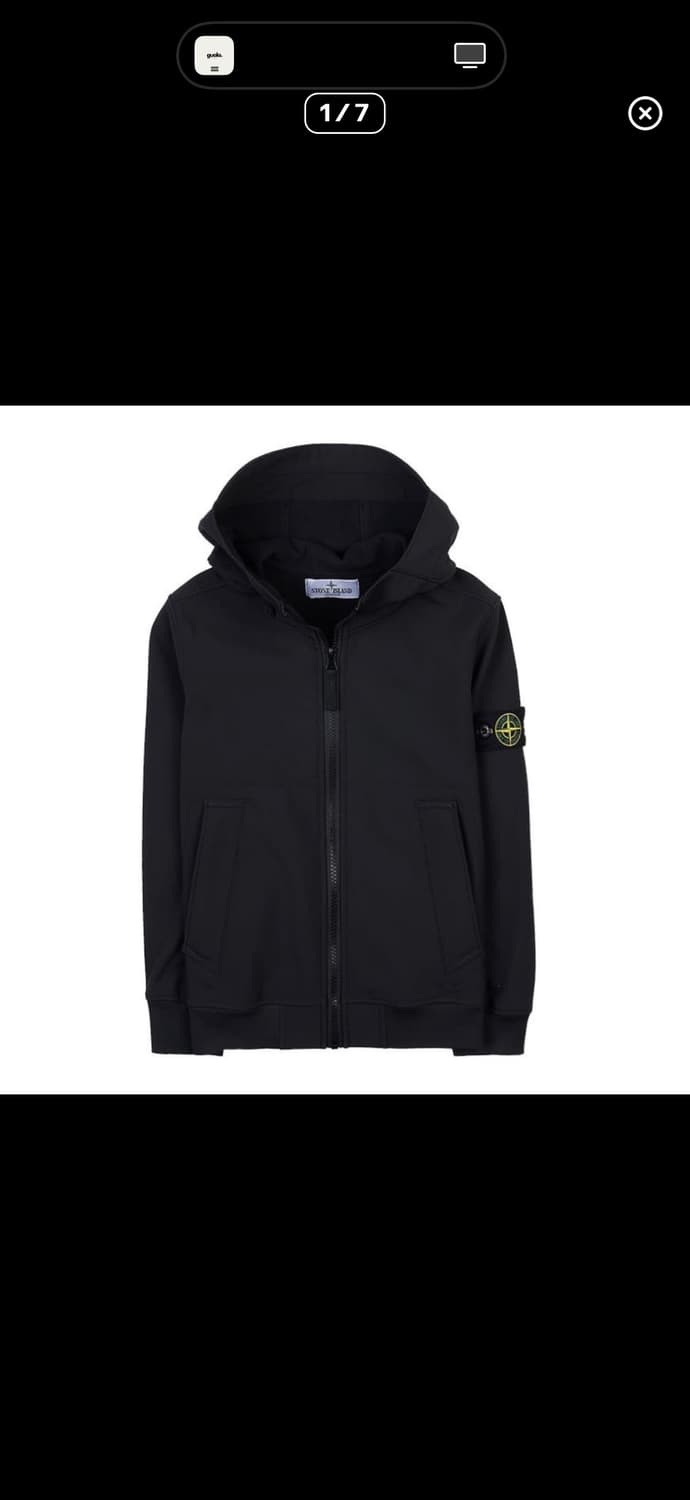 스톤아일랜드 후드집업 상품이미지1