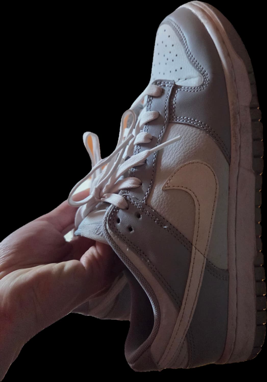 나이키 덩크 로우 레트로 울프 그레이 260 상품이미지3