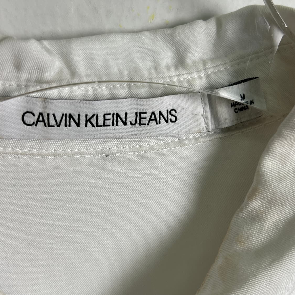 캘빈 클라인 진 텐셀 유틸리티 셔츠 M 상품이미지3
