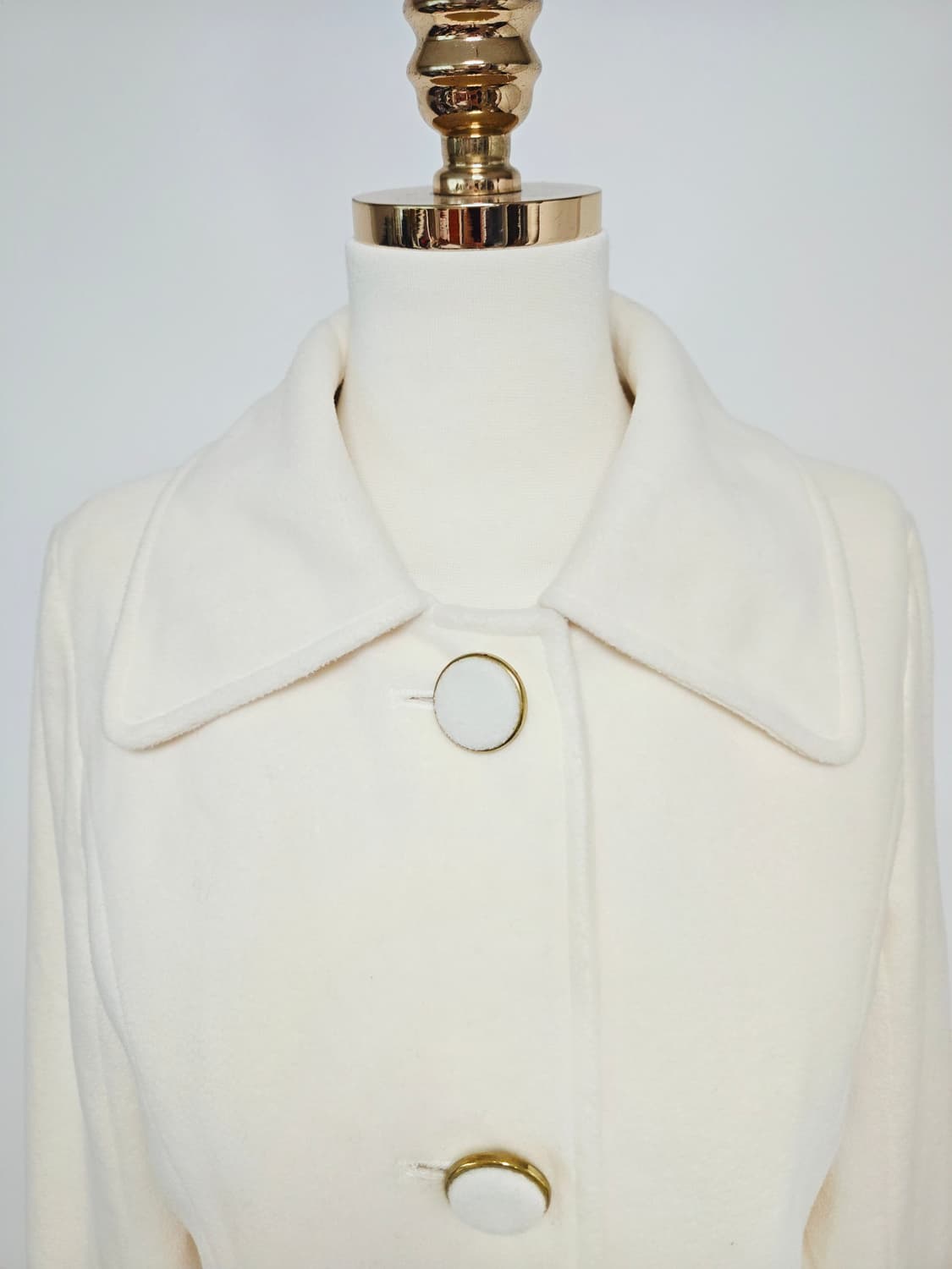 리즈리사 아이보리 코트 상품이미지6