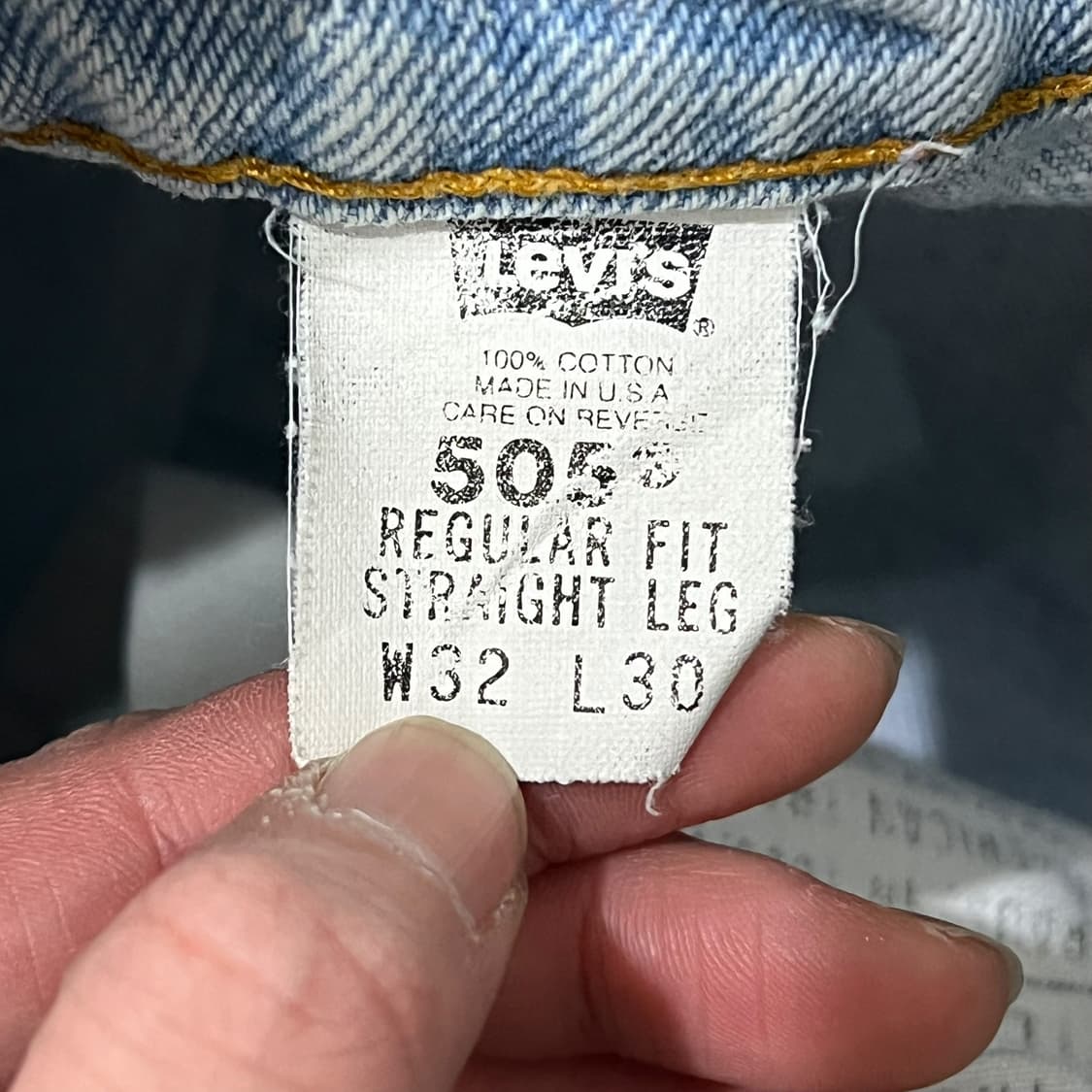 usa 리바이스 505 데님팬츠 s08431 상품이미지7