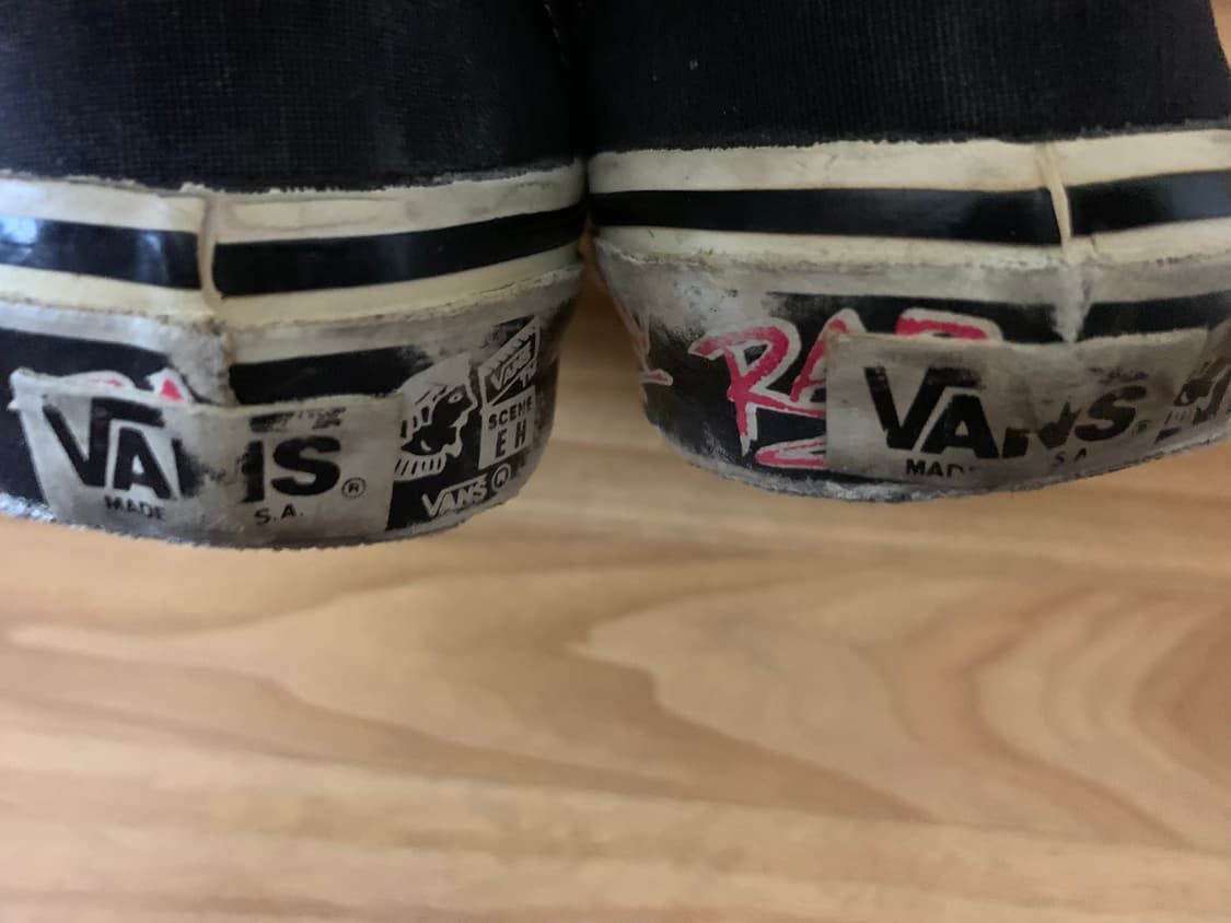 vans made in usa 빈티지 반스 블랙 RAD 280 상품이미지5