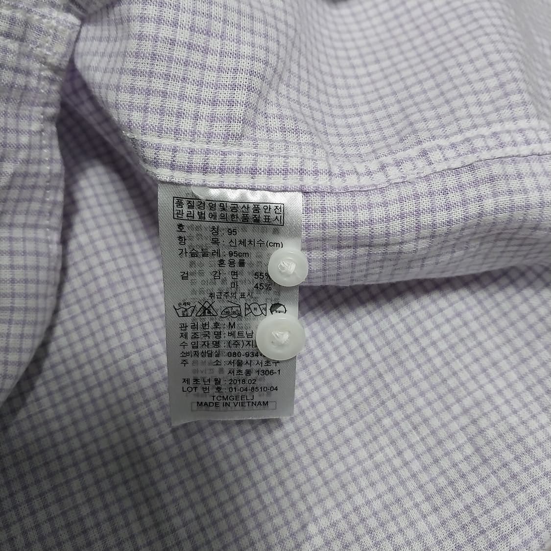 지오다노 린넨혼용 남자95 미사용  상품이미지5