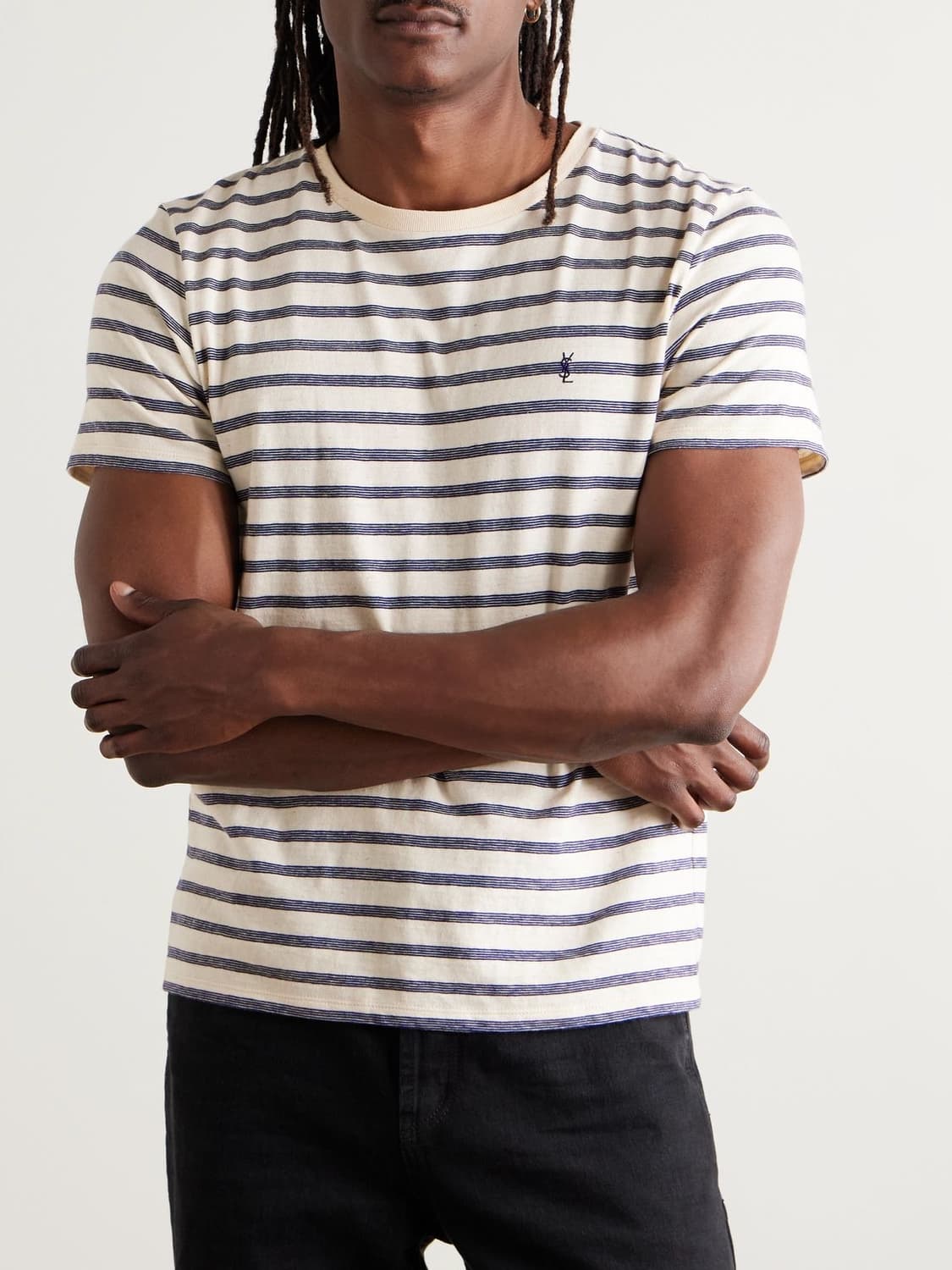 생로랑 카산드라 스트라이프 티셔츠 상품이미지6