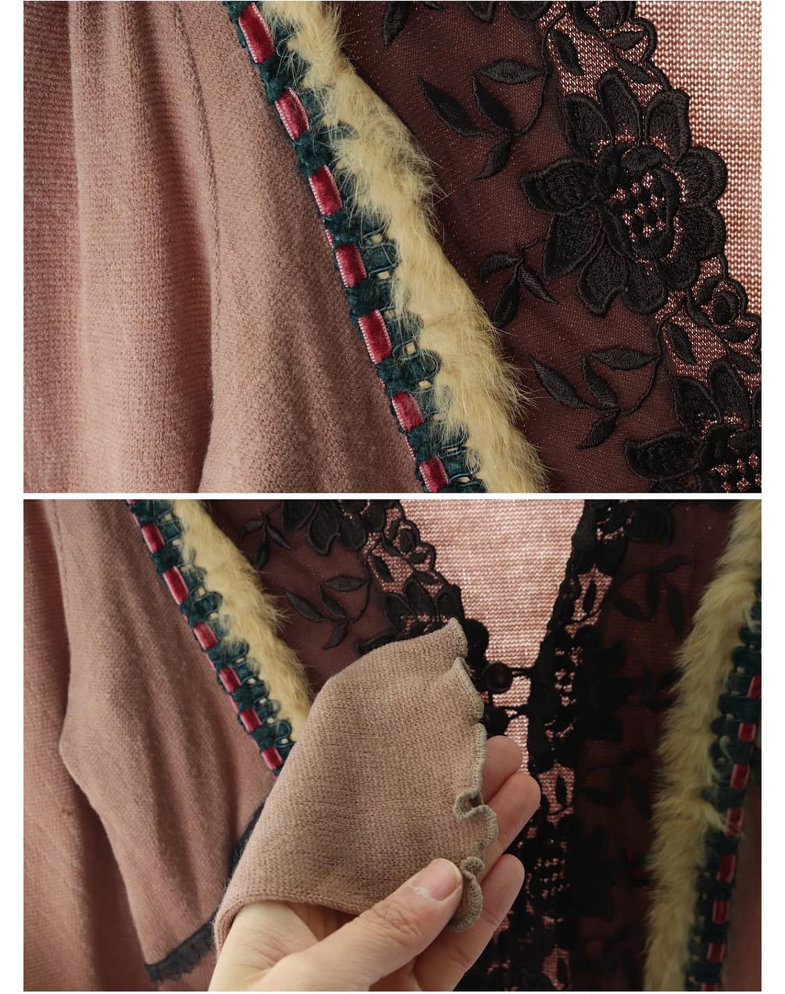 classic's of future 가디건 모리걸 에스닉 엔틱 상품이미지4