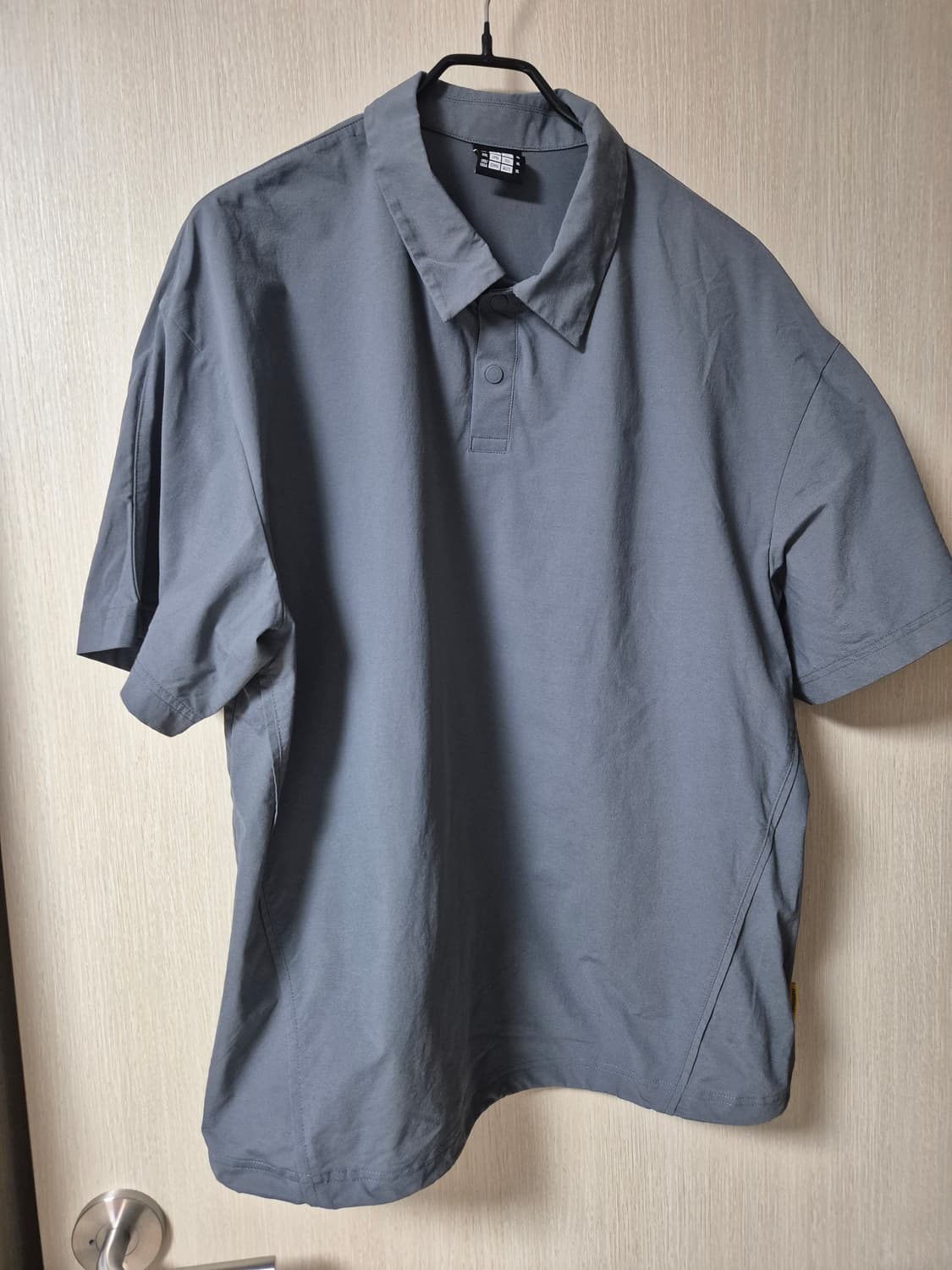 (25년) 내셔널지오그래픽 우븐 셔츠 나일론 카라티 반팔 2XL 상품이미지1