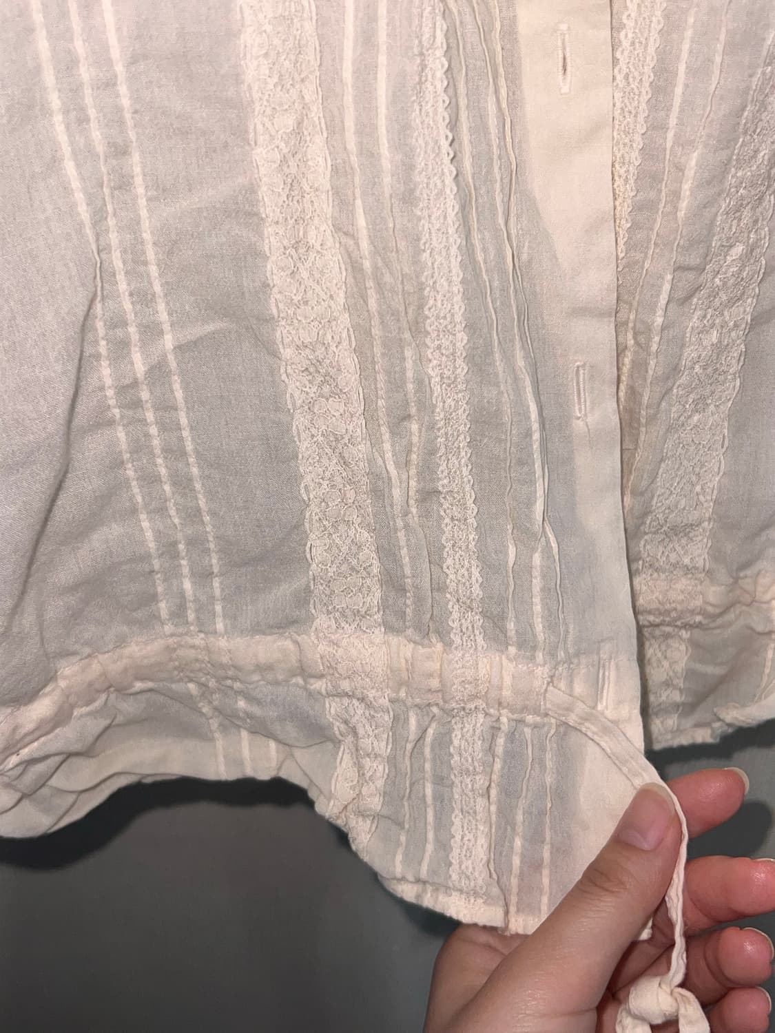 모리 코티지깔 빈티지 블라우스 상품이미지3