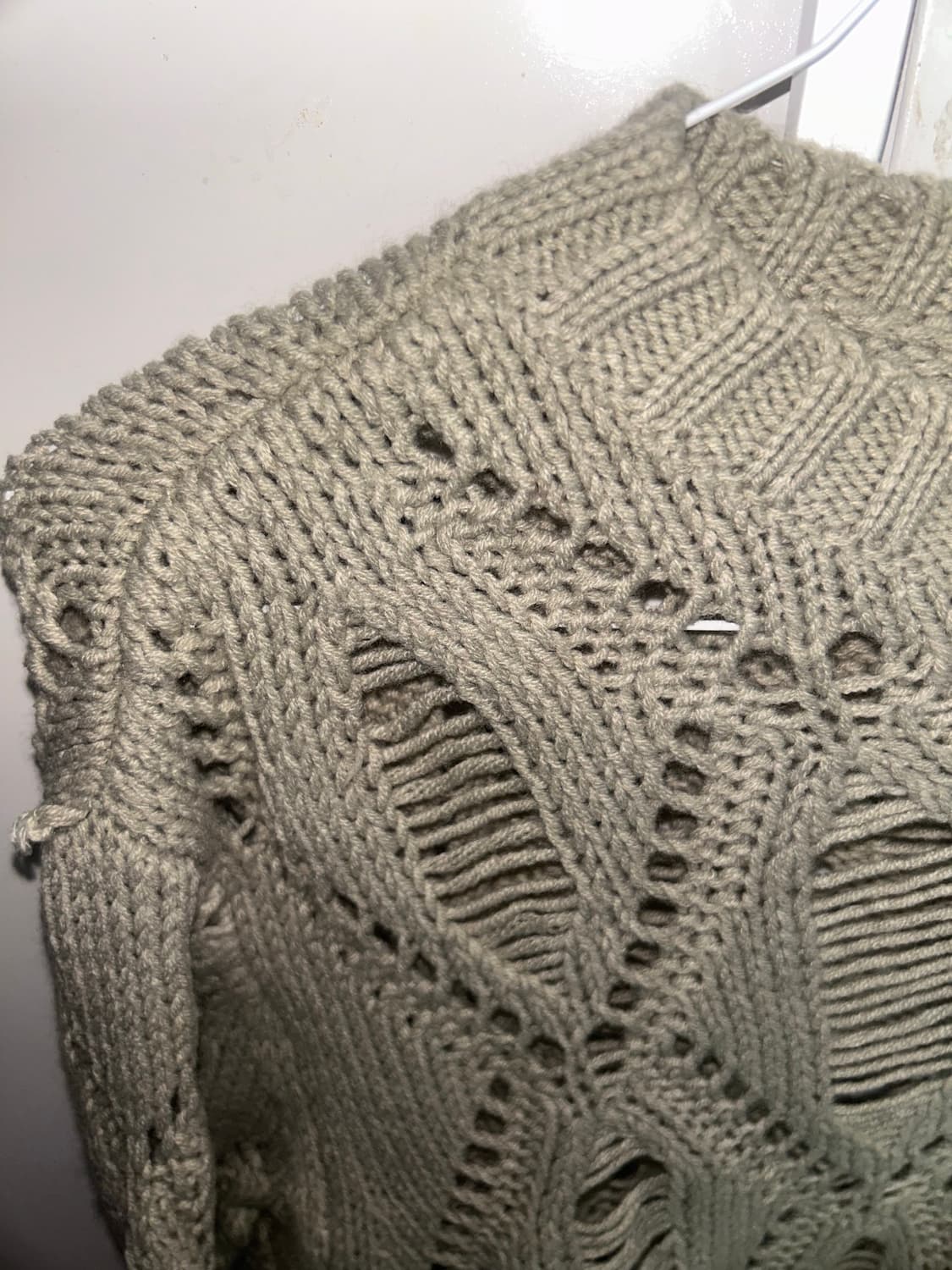 H&m 니트 카키 상품이미지2