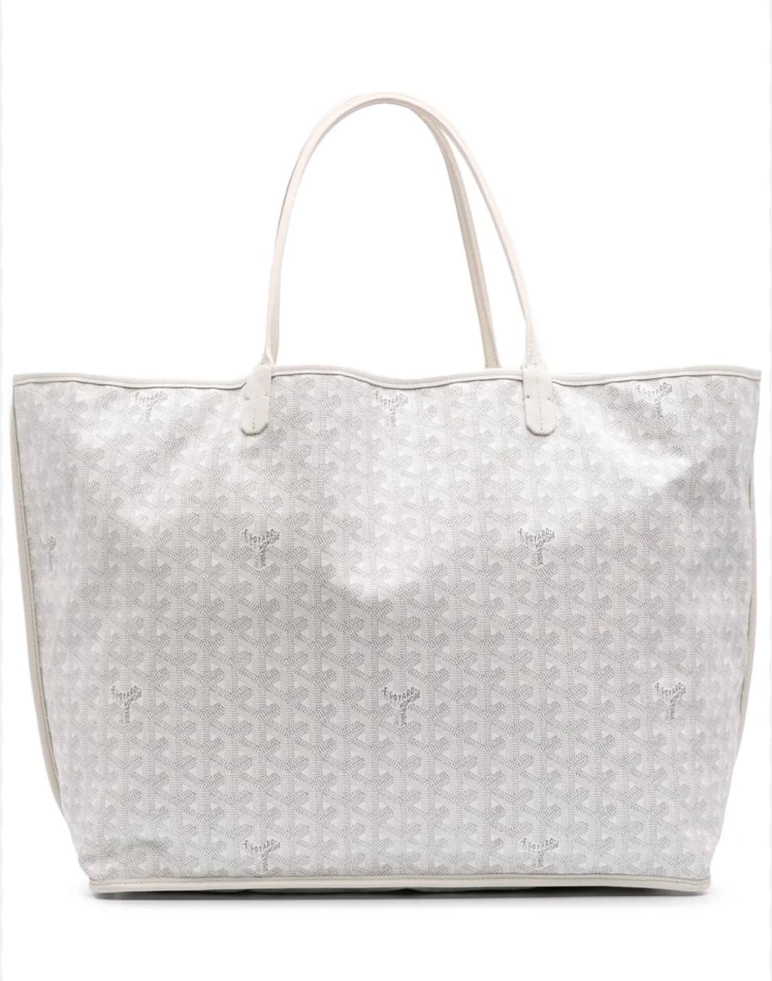 고야드 생루이 화이트 쇼퍼백 GM 상품이미지5