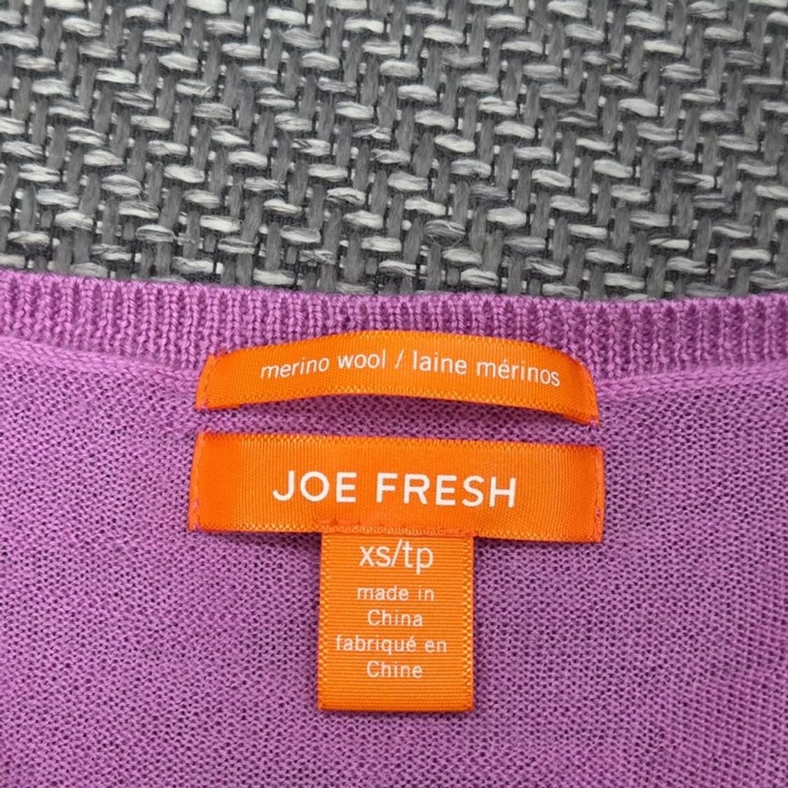 조이프레시 브이넥 메리노울 니트 v1385 상품이미지5