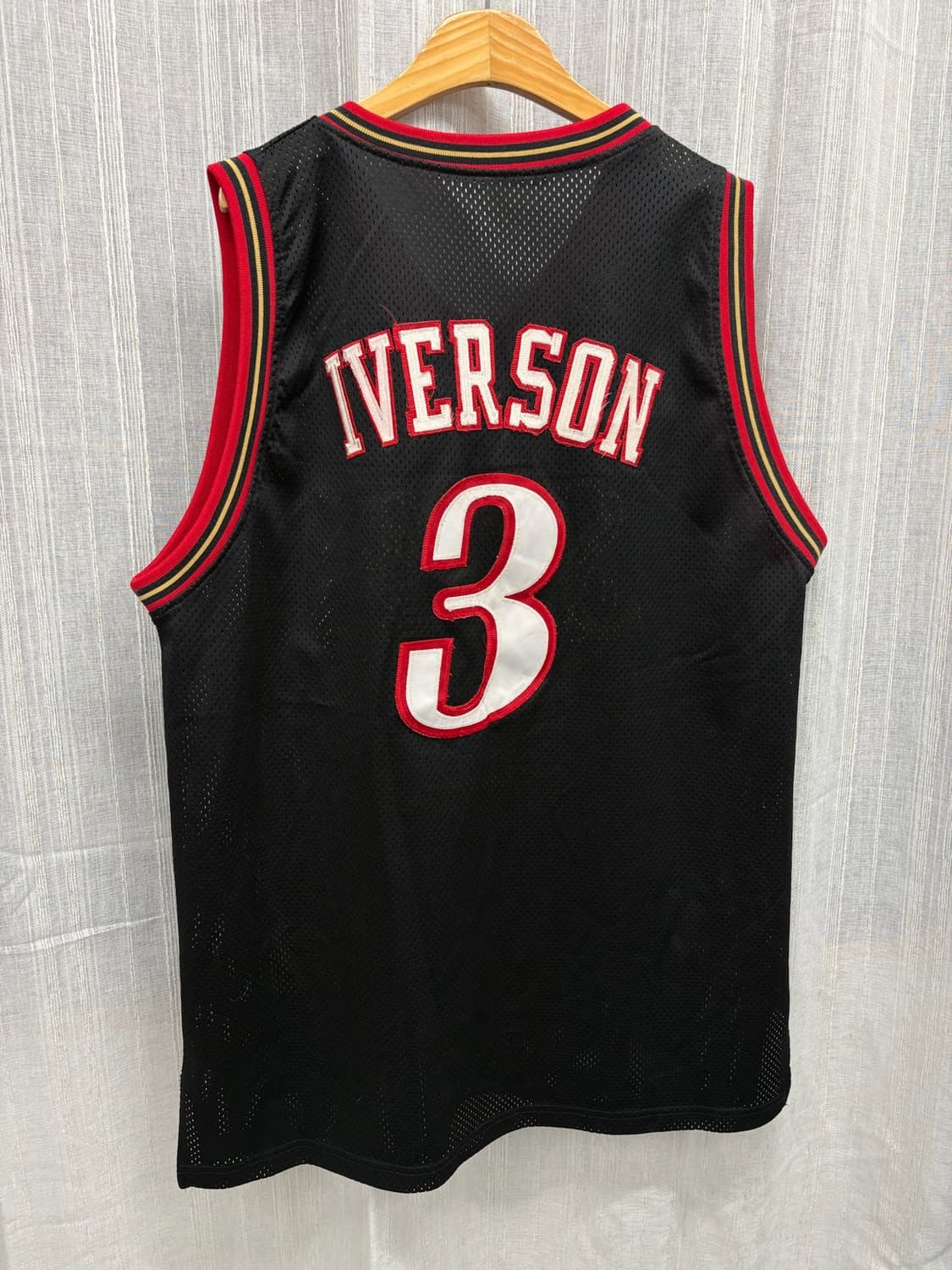 미첼앤네스 NBA 필라델피아 세븐티식서스 아이번스 농구져지 유니폼 나시  상품이미지4