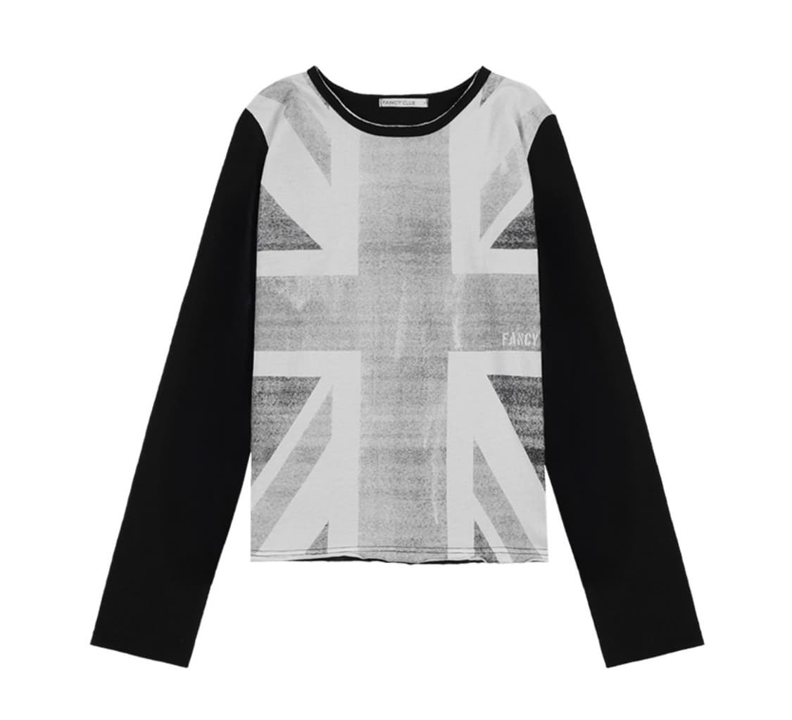 팬시클럽 롱 슬리브 (BLACK) 상품이미지1