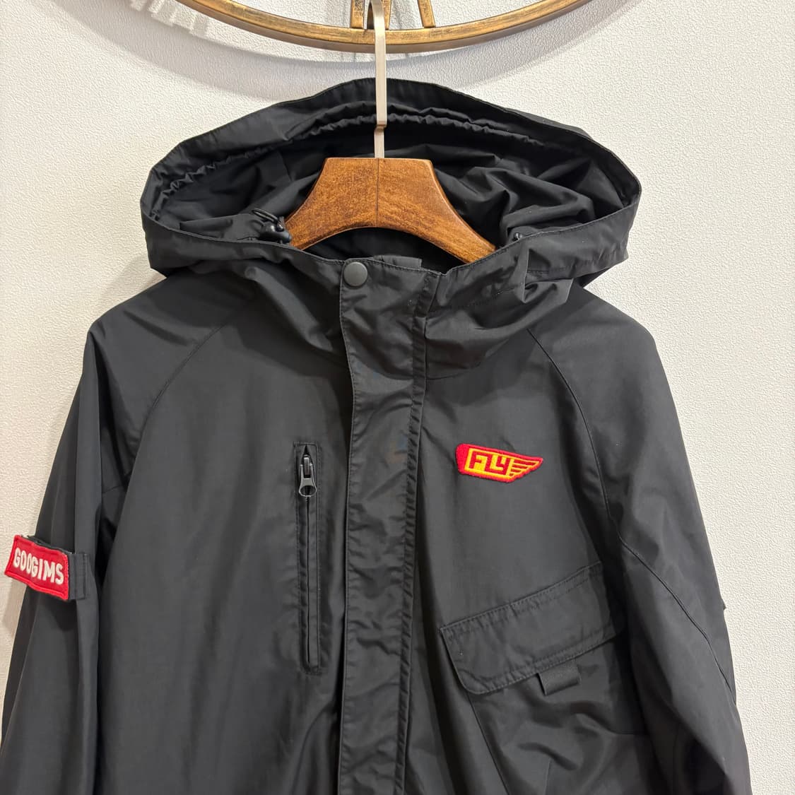 GOOGIMS 여성 바람막이 루즈핏 S 상품이미지2