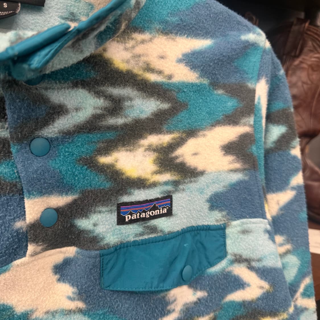 FA17 파타고니아 네이티브 패턴 신칠라 풀오버 플리스 상품이미지5