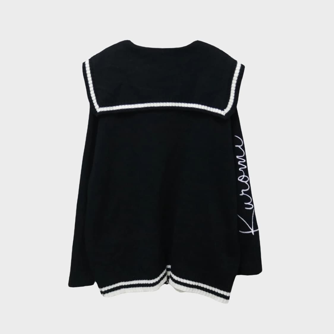 쿠로미 프레피룩 자수 포인트 가디건 62429 상품이미지2