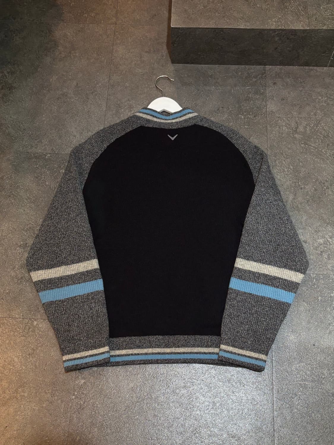 캘러웨이 방풍 하프집업 니트 스웨터 M 상품이미지3