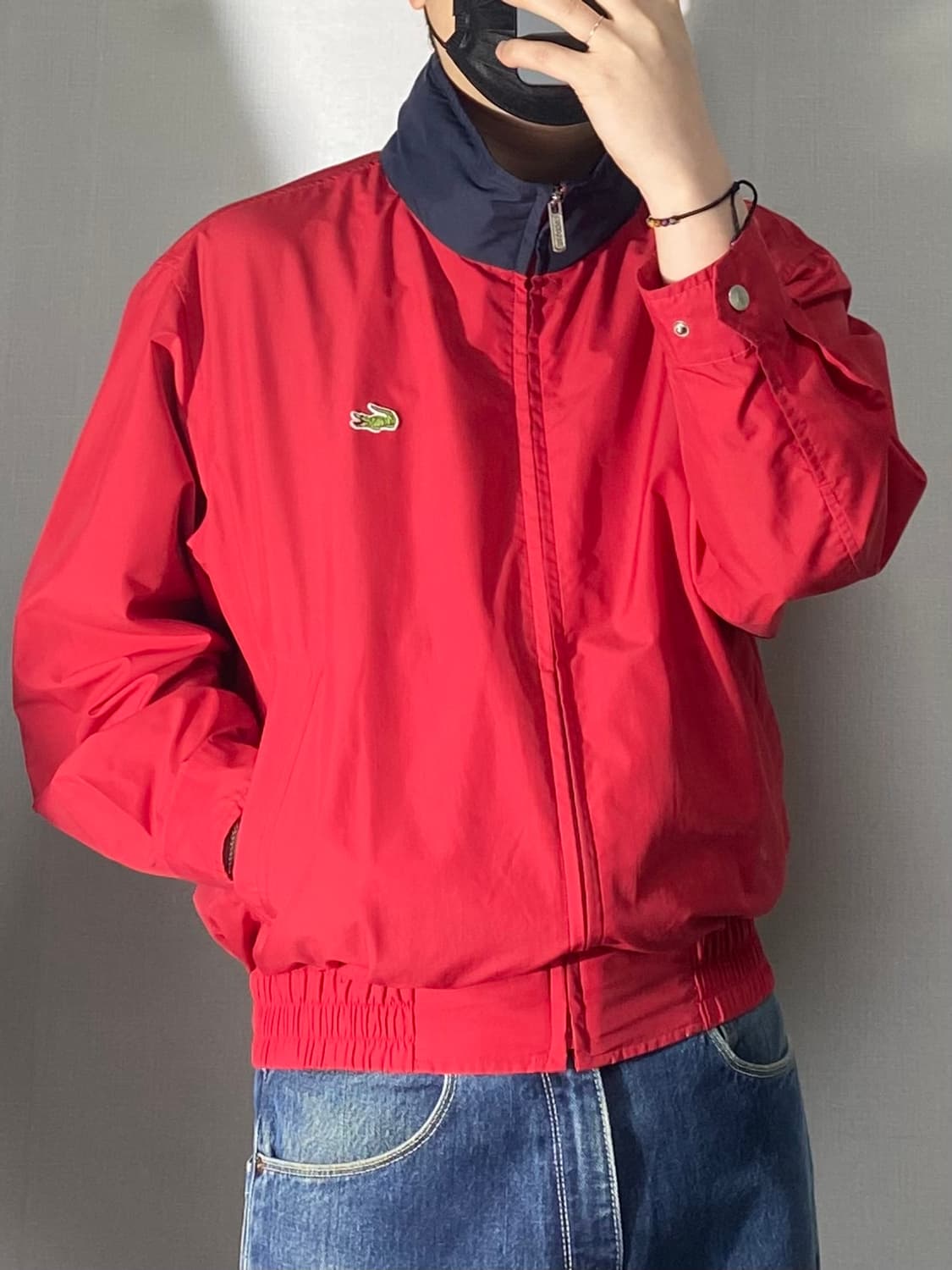 [95] 90s Lacoste 라코스테 야칭 블루종 자켓 상품이미지9