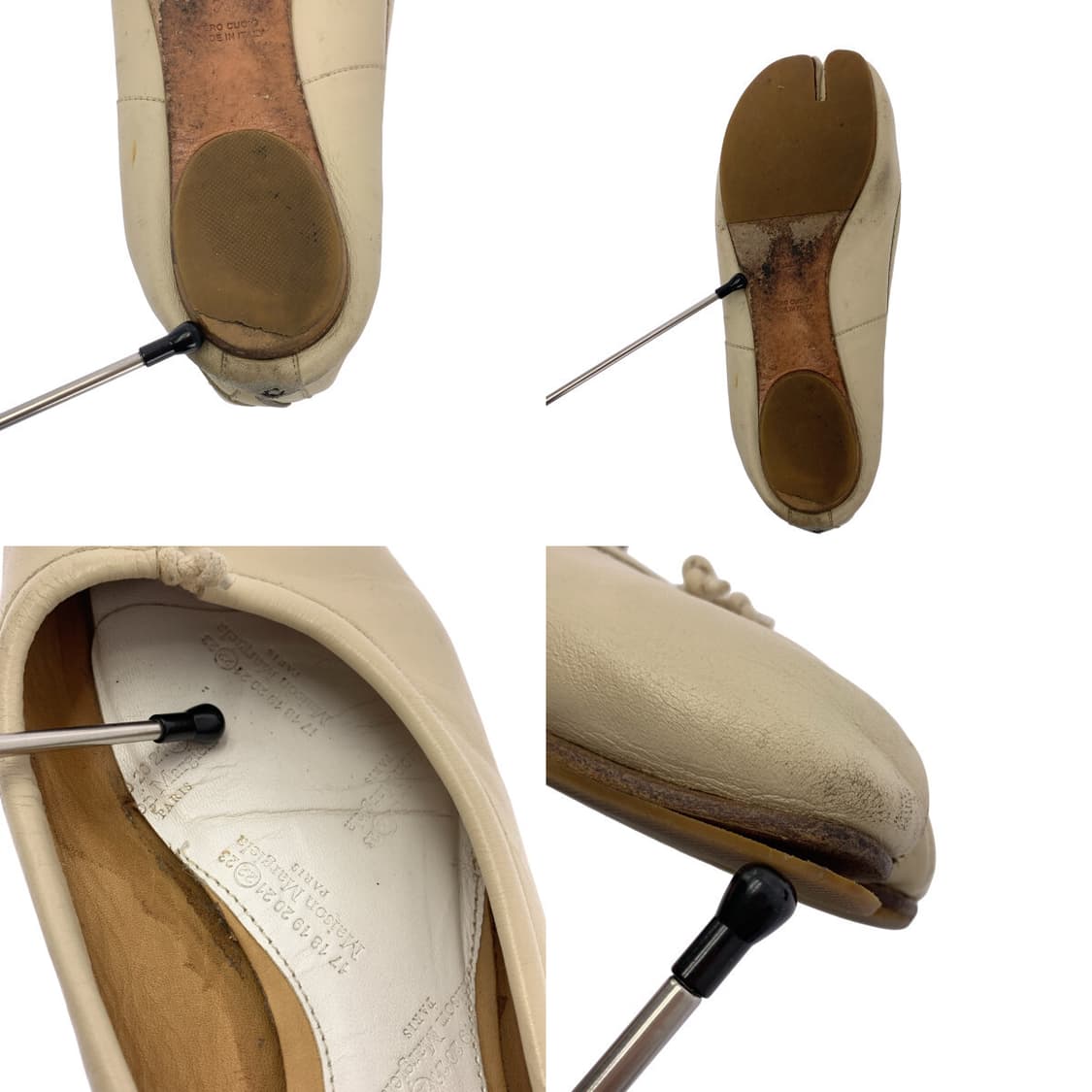 마르지엘라 타비 플랫 화이트 상품이미지6