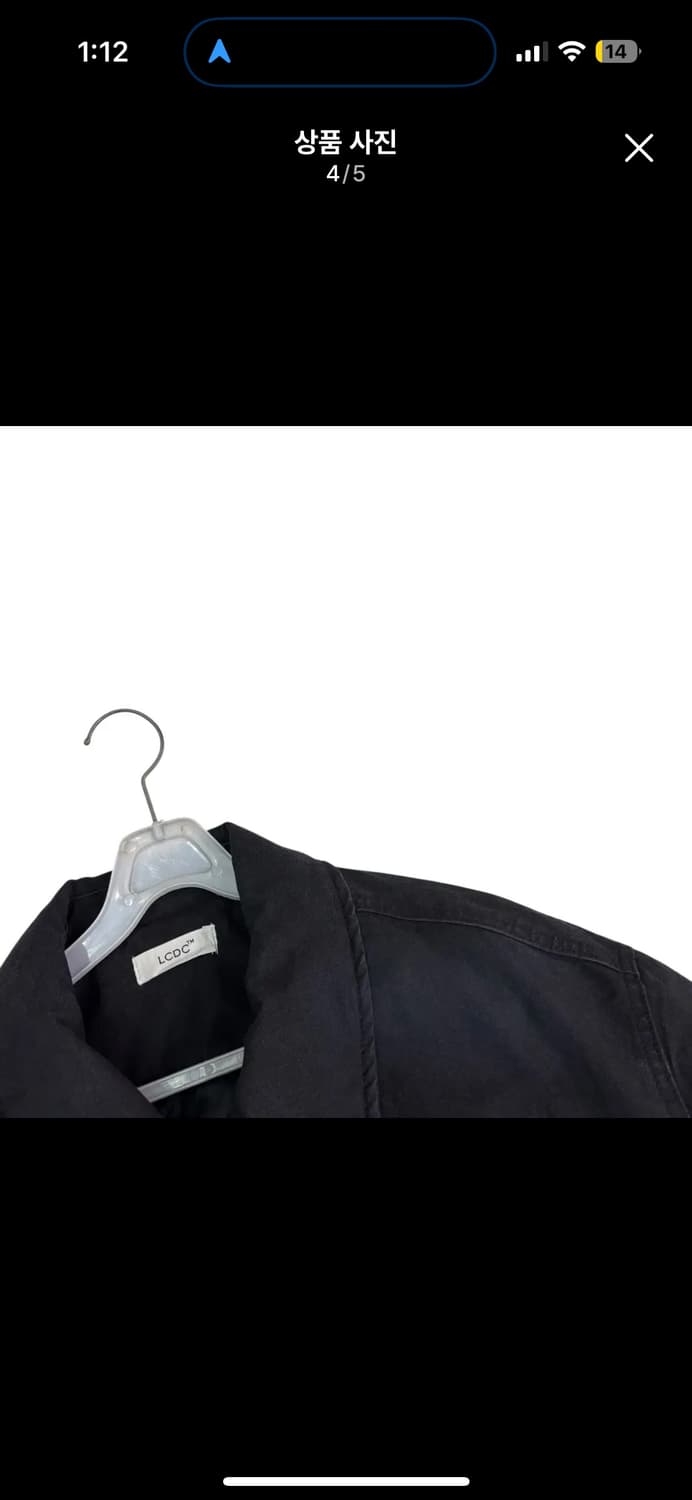 lcdc 크롭 패딩 봄버 자켓 새상품 상품이미지4