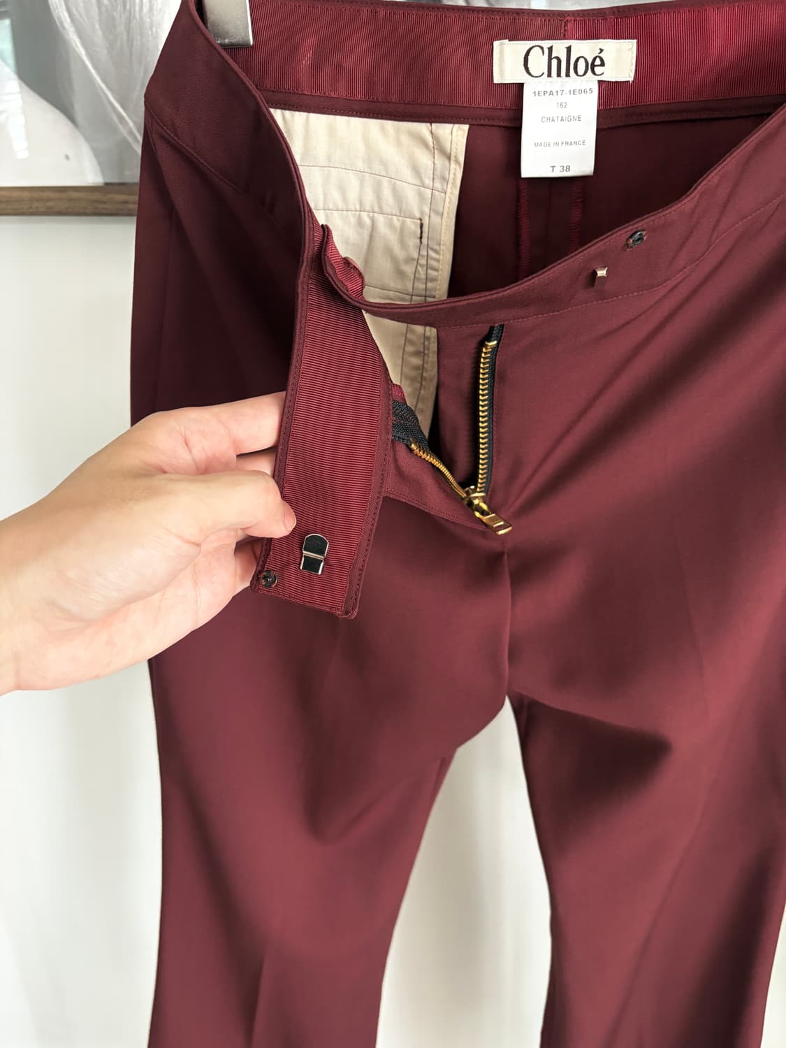 Chloe wool slacks (made in france) 상품이미지5