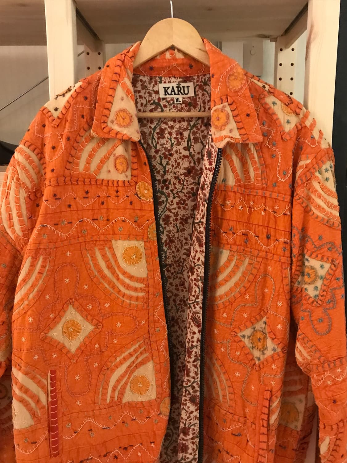 카틱 리서치 빈티지 사시코 패치워크 자켓 상품이미지5