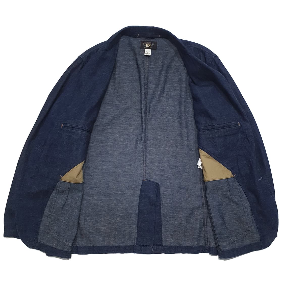 rrl 리넨코튼 스포츠코트 인디고데님 컬러 XL (105~110) 상품이미지7