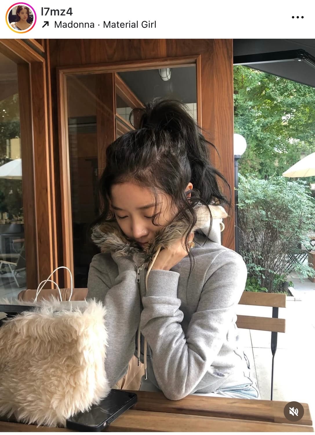 세틀포문 퍼 후드집업 그레이 상품이미지1