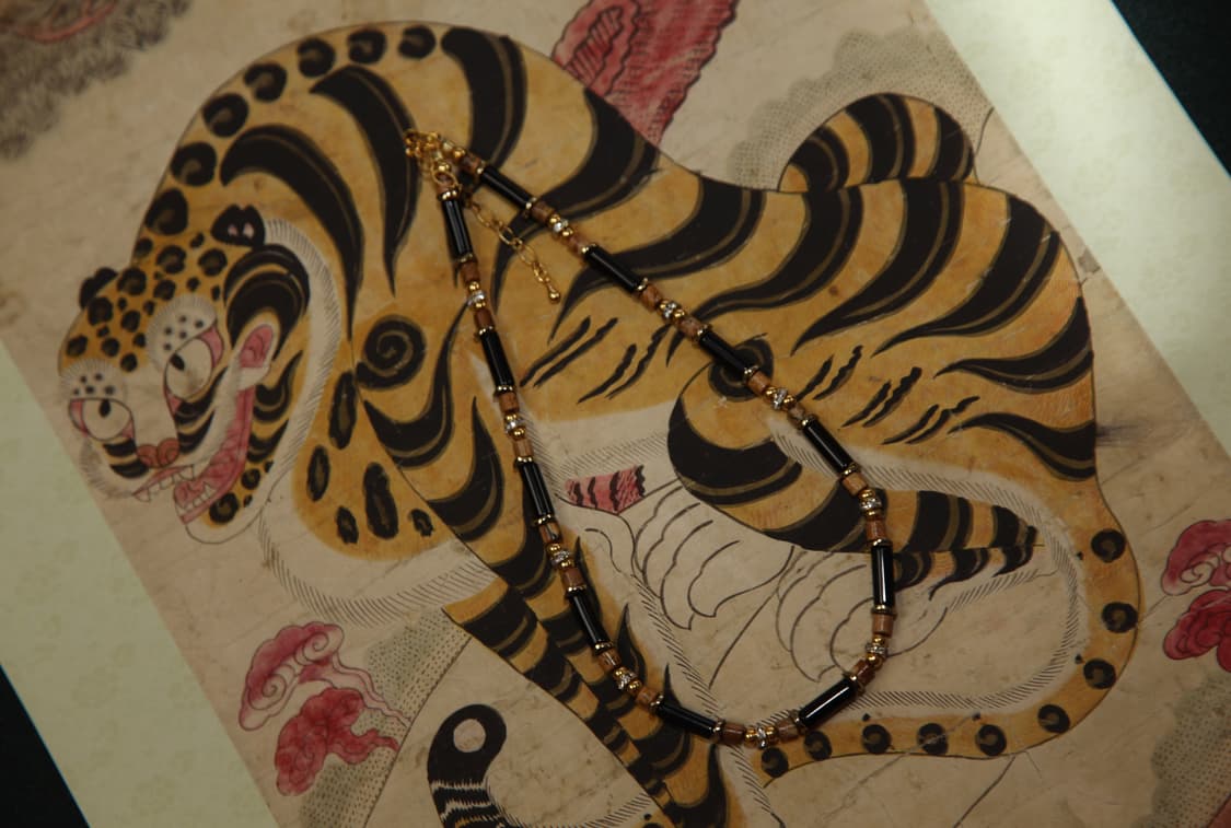 CASIOPEIA #051 Golden Tiger Necklace 상품이미지7