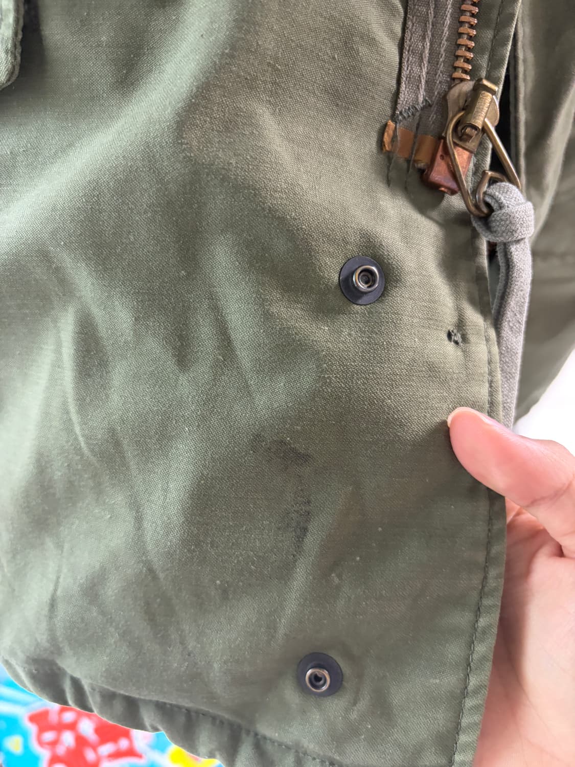 80s 오리지널 3세대 M65 필드자켓 상품이미지7