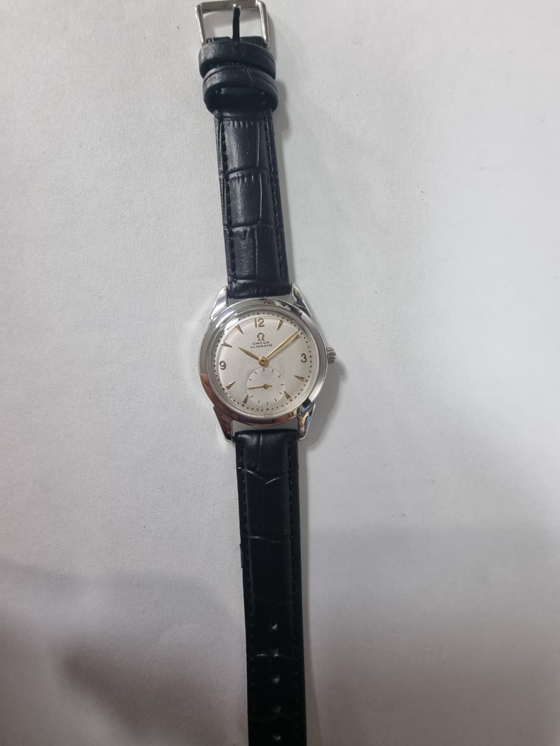 OMEGA 정품 오메가 독립초침 시계 1947년도 빈티지 자동35mm 상품이미지7
