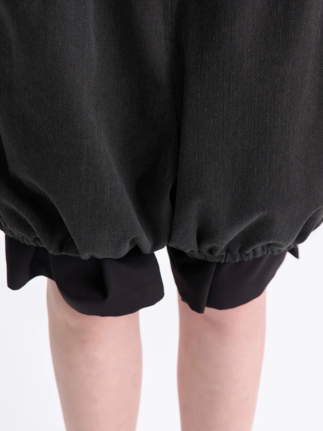 경 Layered Shorts_Gray 상품이미지3