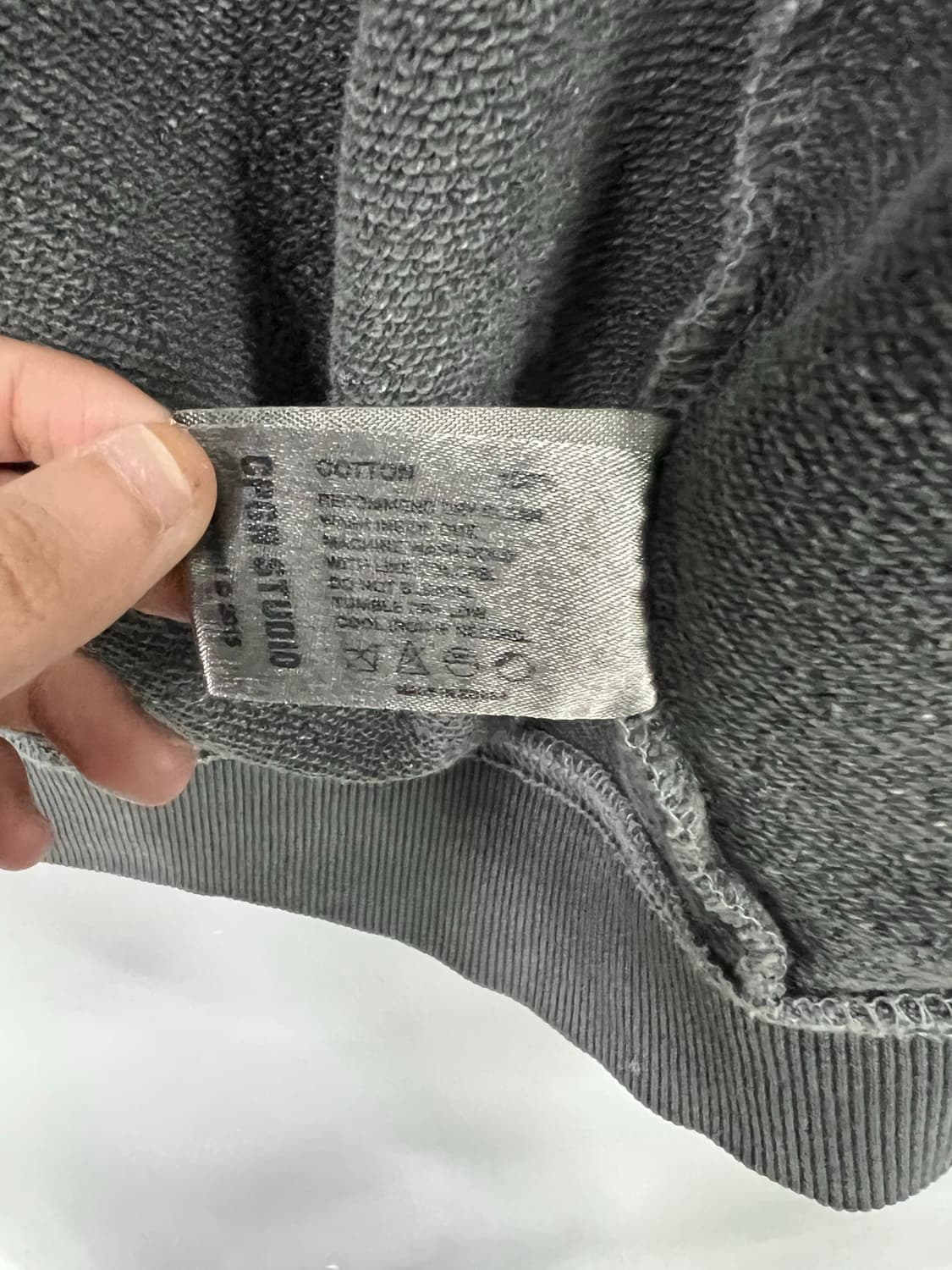 CPGNSTUDIO 그레이 후드티 상품이미지3