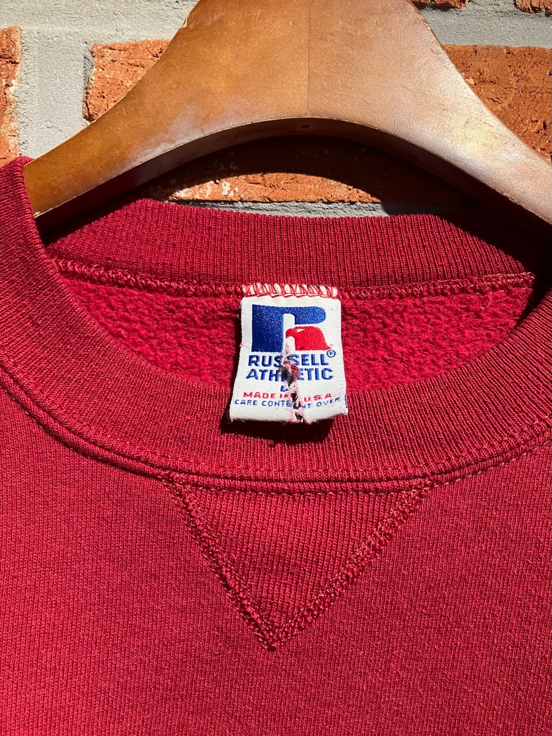 90s USA 빈티지 러셀 플레인 스웻 셔츠 맨투맨 상품이미지5