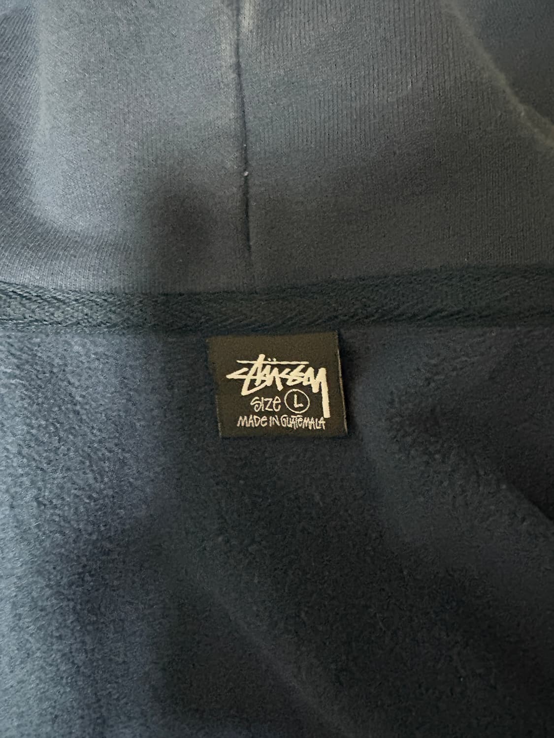 스투시 후드집업 네이비 2024, 2025 상품이미지3