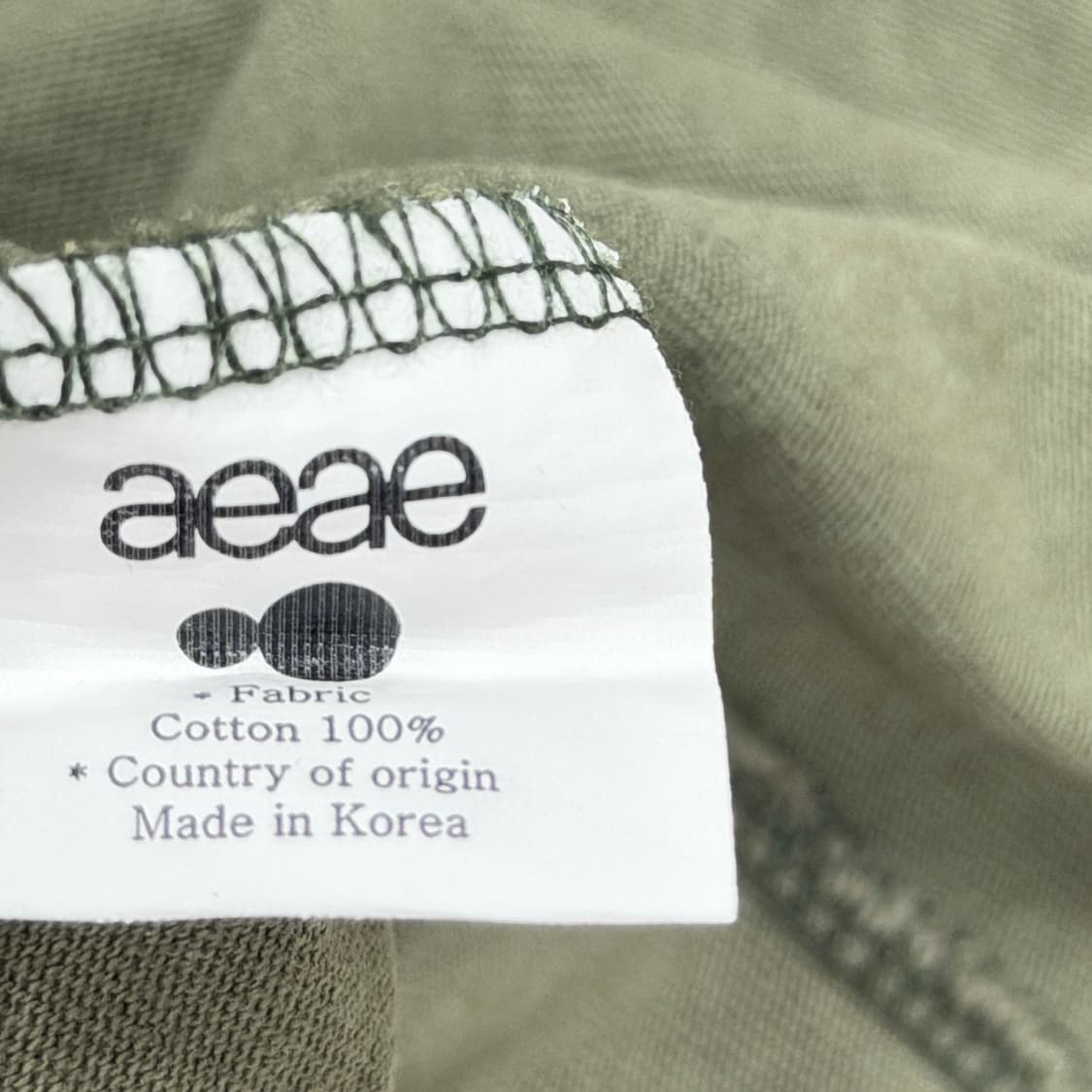 aeae 에이에이 고딕 로고 반팔티 카모 1 상품이미지5