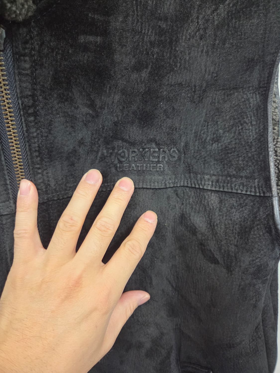 유나이티드 워커스 90s 빈티지 무스탕 조끼 100 상품이미지7