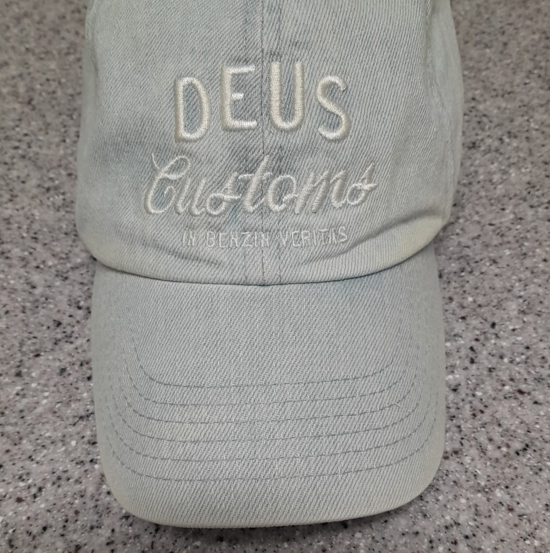 💥데우스 엑스마키나 빈티지워싱 데님 볼캡 
 상품이미지3