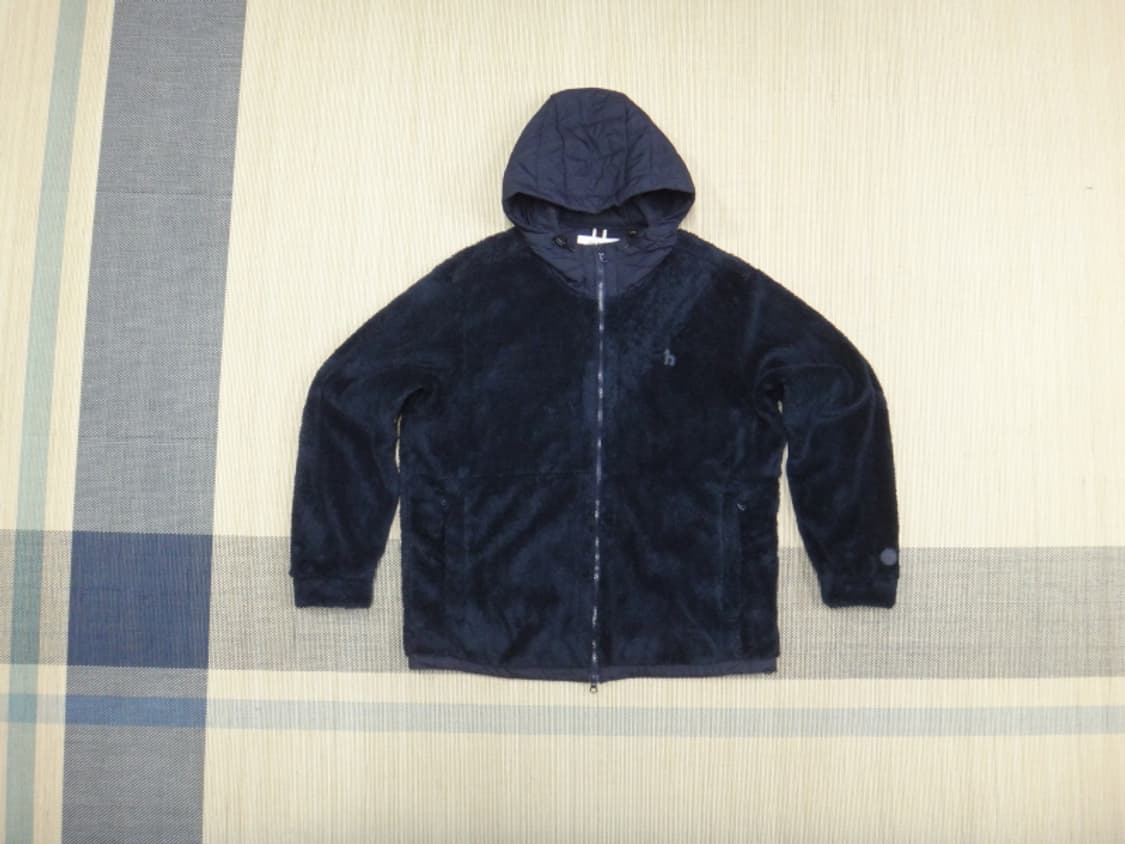 (2XL) 헤지스 HAZZYS 남성 후리스 후드 집업 상품이미지1