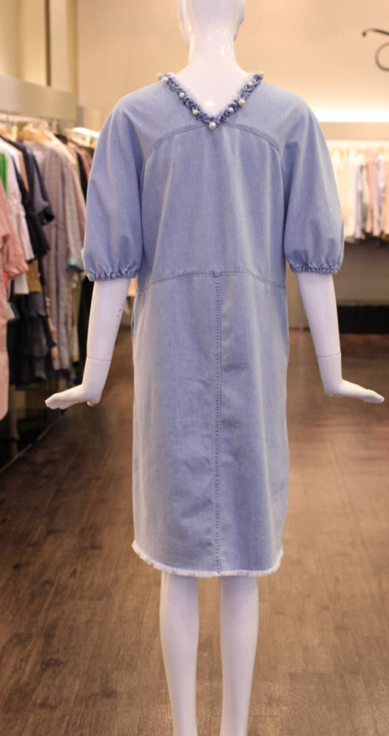 오즈세컨 데님 원피스  상품이미지3