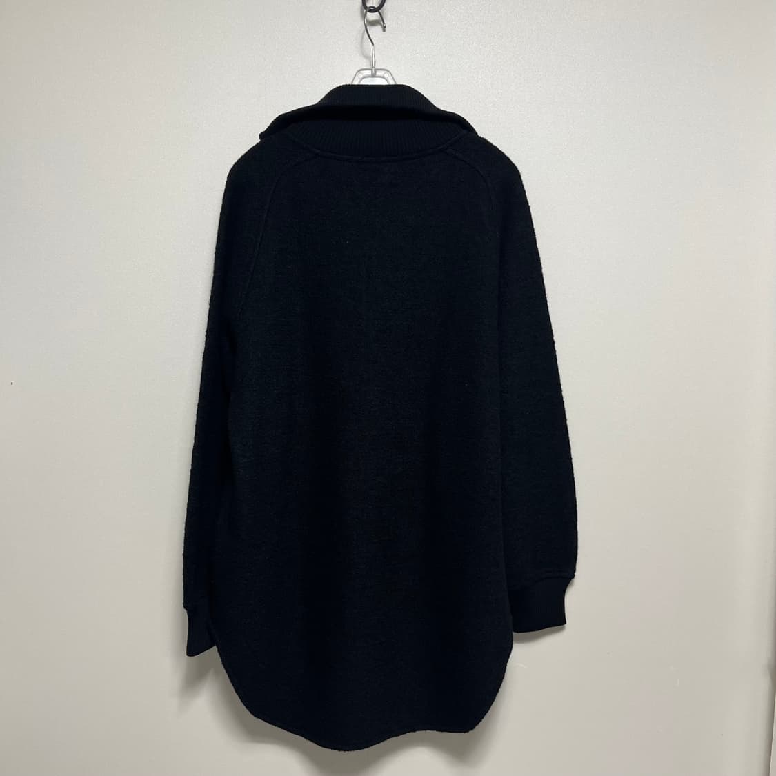 아르켓 블랙 하프집업 울 니트 eur s 상품이미지7