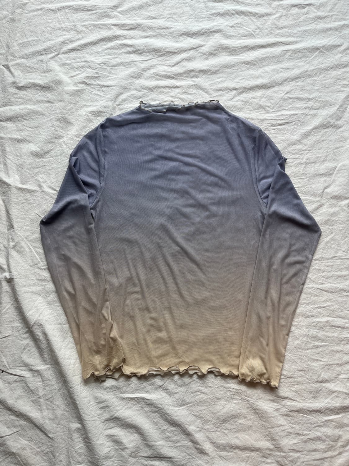 빈티지 그라데이션 쉬어 탑 상품이미지1