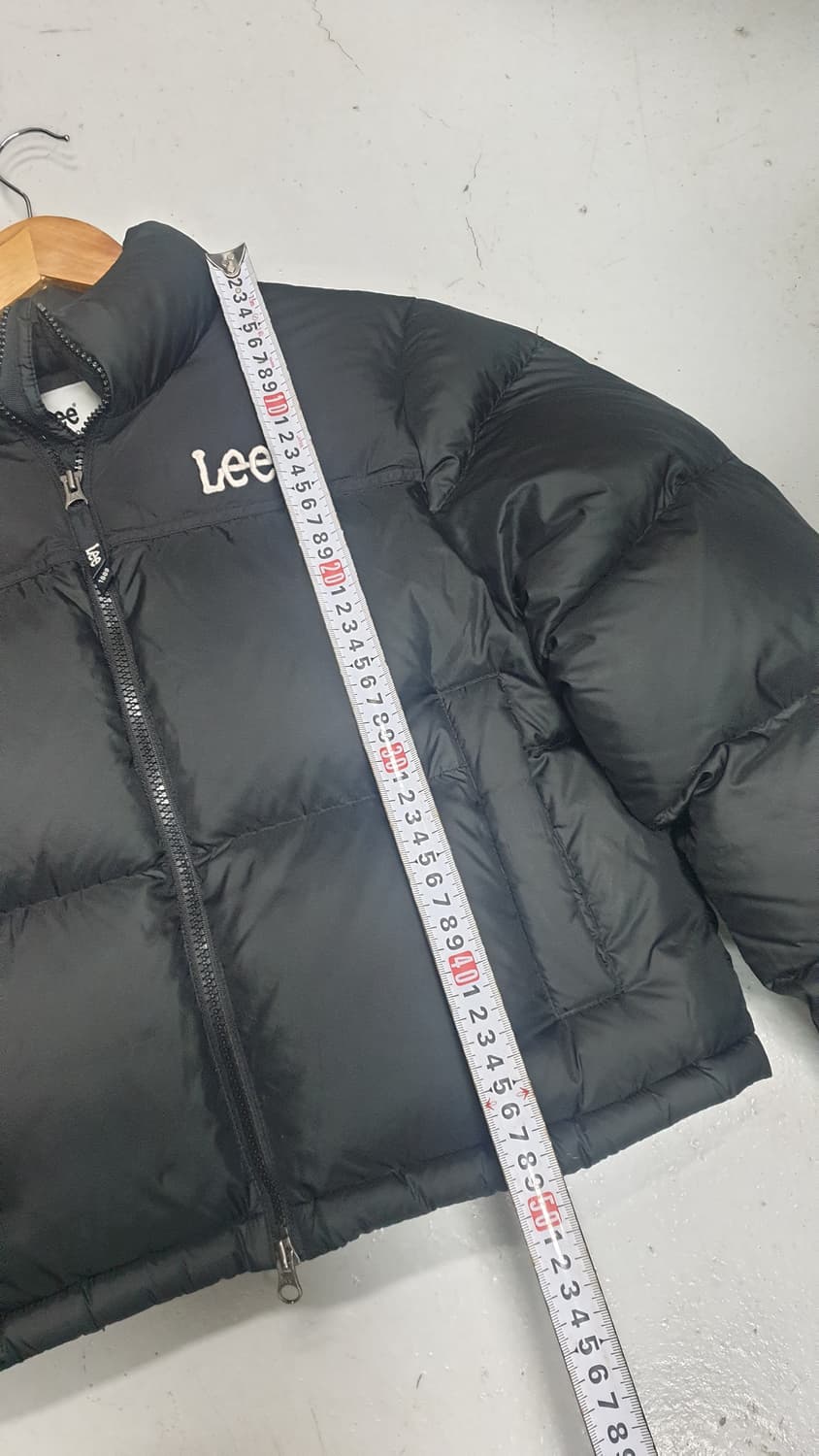 lee 리 블랙 숏패딩 상품이미지4