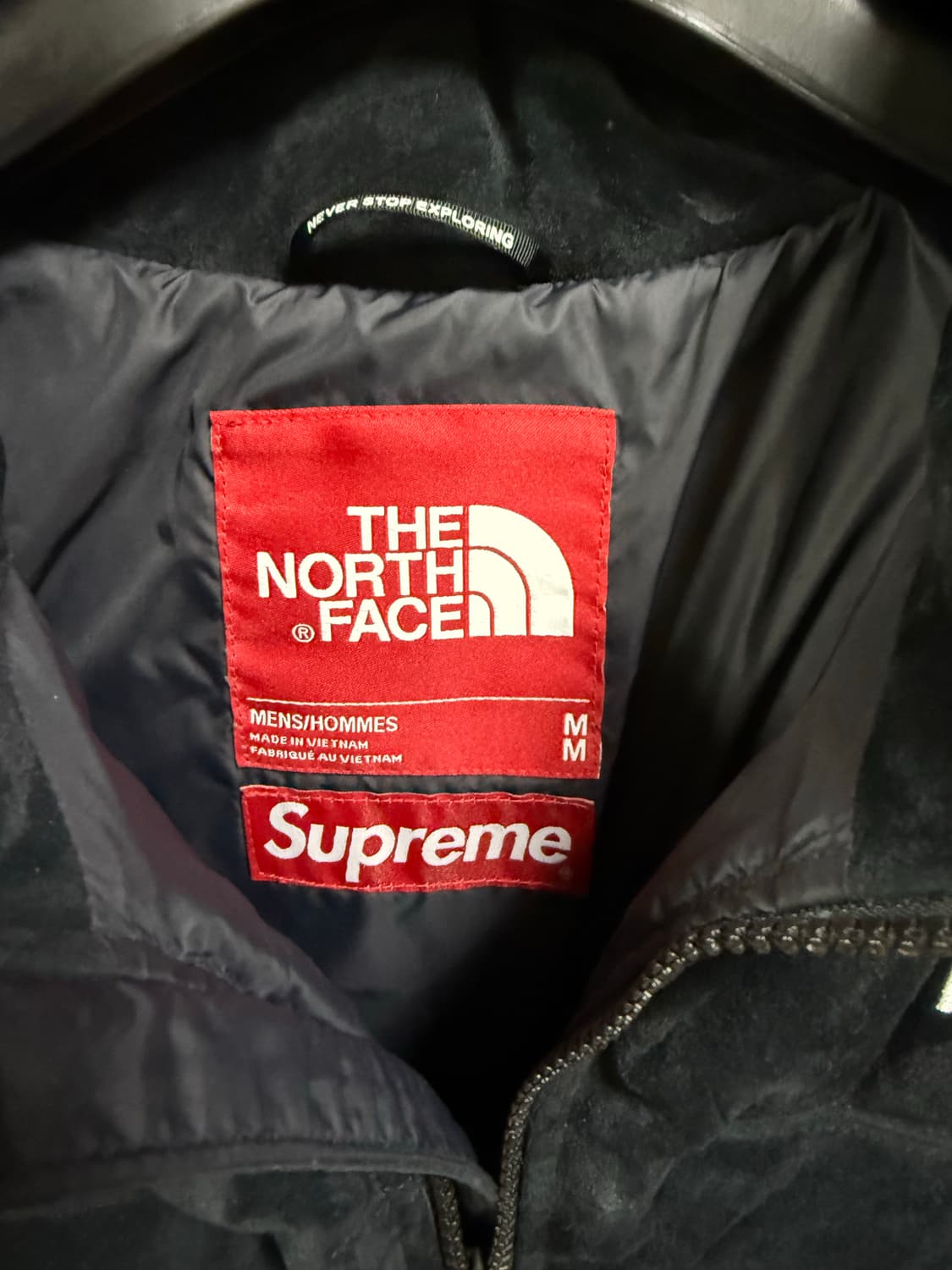 [M] 슈프림 노스페이스 스웨이드 눕시 상품이미지4