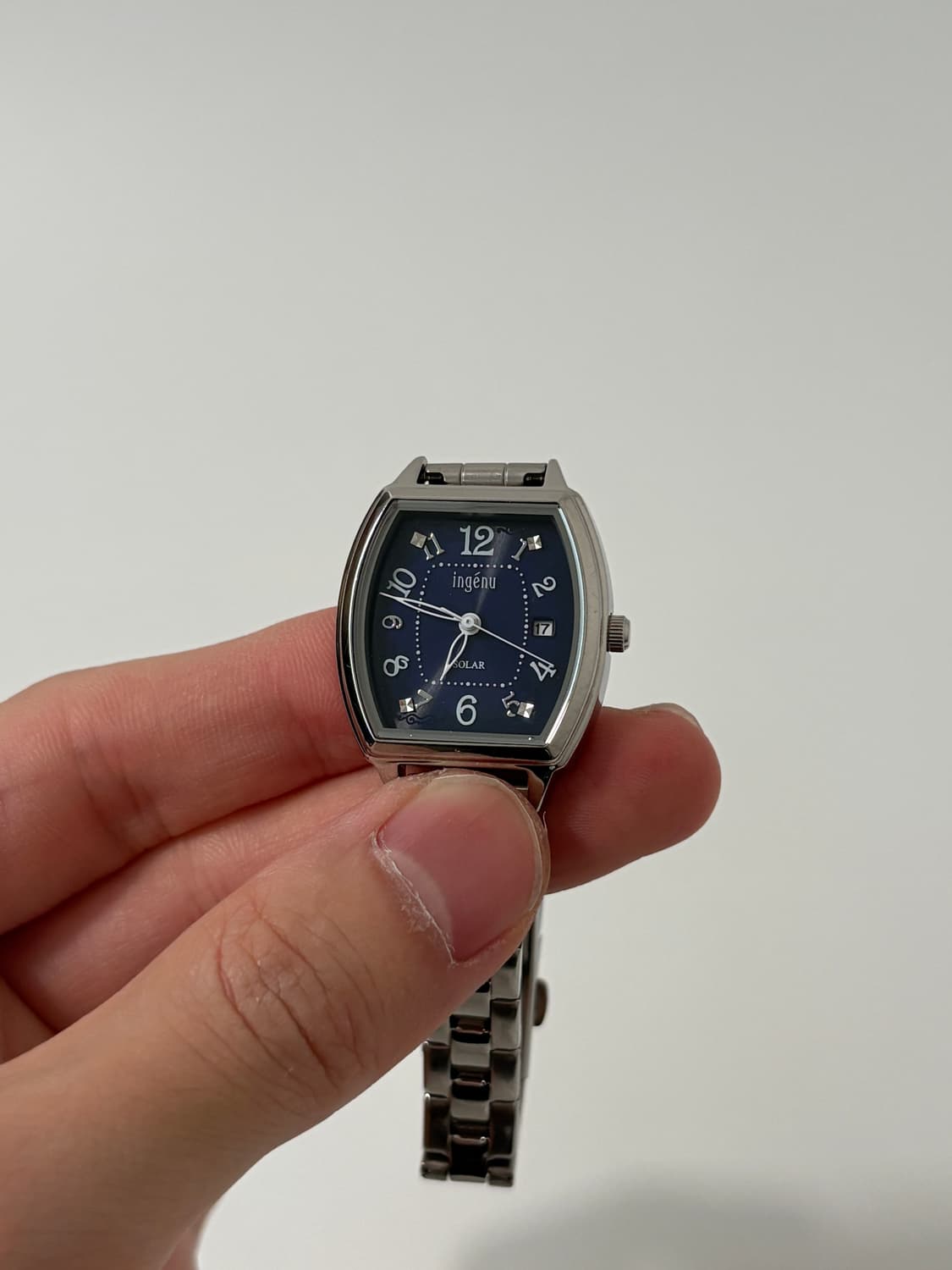 90s ingenu blue dial solar ladies quartz 상품이미지2