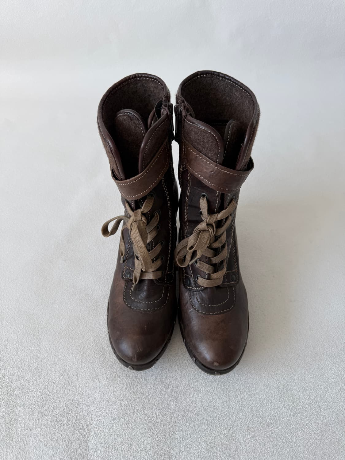 [EU39]마나스(MANAS) 레더 부츠(ITALY) 상품이미지4