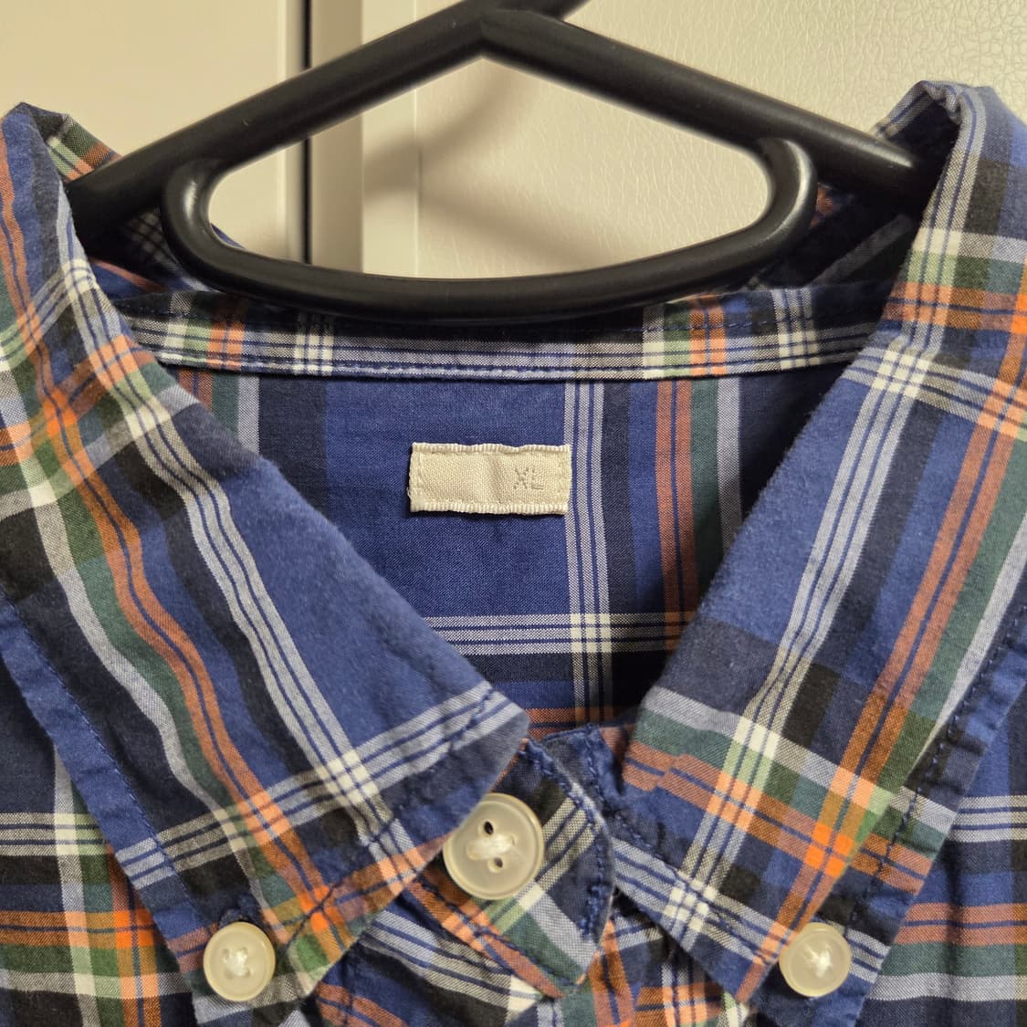 GU 재팬 체크 셔츠 L(100) 상품이미지3